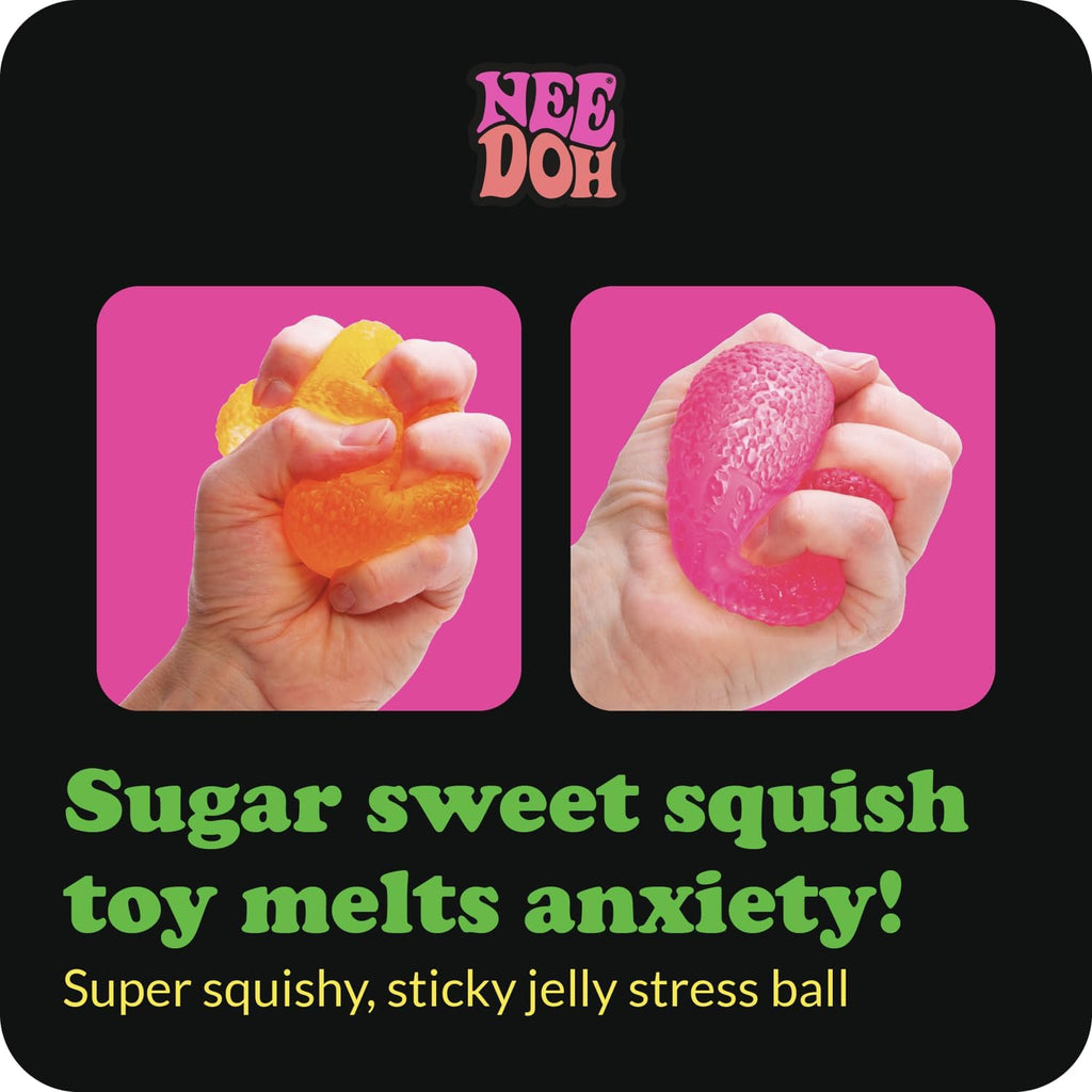 NeeDoh Gumdrop - Textured Sensory Toy with Super Solid Squish