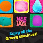 Schylling Needoh Good Vibes Only - Sensory Squeeze Toy - Colors May Vary (1 Per Pack)