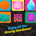 Schylling NeeDoh Nice Cube Glow - Squeeze Toy with a Super Solid Squish